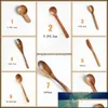 Spoons Flatware Kitchen Dining Bar Home Garden Teak Wooden Spoon Soup Milk Powder Stirring Butter Knife Childrens Cutlery Drop Delivery 2