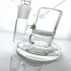 Nuovo Bong Bong Clean Fumo Borosilicato Glassh Grobbler con tubo di vetro con connessione da 1 fritta 18 mm GB 228