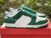 2022 Release Dun K Niski Green Paisley Buty DH4401-102 Autentyczne męskie Trampki sportowe na zewnątrz z oryginalnym pudełkiem 36-46