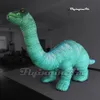 Su misura gonfiabile brontosauro Jurassic Park modello di dinosauro 3m/4.5m verde Blow Up Apatosaur Balloon con collo lungo per evento