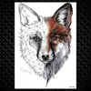 NXY Temporary Tattoo Tigrish Tribal Wolf s for Men Women Arm Chest Fake Sticker Waterproof Realistic 3d Flash Tatoo Paper 0330