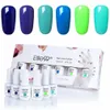 Kit di scatola regalo per chiodo per chiodo gel a 6 colori99 a 6 colori inzuppa un set di gelpolish set di gelpolish set di gelpolish con smalto semi -permanente vernice