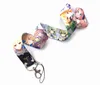 Mobiltelefonband charms 10st cartoon japan rem nycklar mobil lanyard id märke hållare rep anime nyckelring för pojke tjej grossist #57