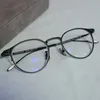 Montature per occhiali da sole alla moda Montature per occhiali in titanio di alta qualità Montature per occhiali da vista Uomo Donna Retro Cerchio tondo Occhiali da vista Miopia ottica EyewearFas