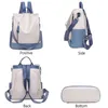 Fashion Women Backpack Nowy projektantka Oxford Bag Bag dziewczęta Casual Plecak Wysokiej jakości Antitheft Backpack Torba J220620