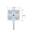 Phares de voiture lampe étanche à l'intérieur du toit lumière Kit 12V 10x4 LED pour RV Van bateau remorque blanc brillant