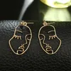 Boucles d'oreilles de visage Ailodo pour lustre en peluche