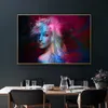 Astratti moderni Capelli delle donne Poster e stampe Wall Art Canvas Painting Abstrac Ritratto Immagini per soggiorno Home Decor