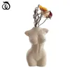 Body Design Vase Nude Female Art Sculpture Creative Dried Flower Vase Home Decor A1842 210409