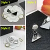 Newest Women Designer Earrings Girls Ladies Fashion Famous Letter Triangle High Quality Luxury Couples Individuality Earring Jewelry Accessories