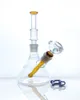 Spot Amazing Features High Quality Glass hookah Shisha, Mini Converting Rig 2-in-1 Tube (G313)