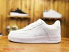 Designer 2022 New FoRcEs Outdoor Men Low Skateboard Shoes Discount One Unisex Classic 1 07 Knit Euro Airs High Women All White Black Wheat Running Sports Sneakers Q14