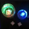 LED Gadget Aoto colori Mini romantico luminoso artificiale Ice Cube Flash Light Wedding Christmas Party Deco