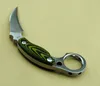 Kazutoshi Tanabe Ghost Claw Knife D2 Karambit Claw Fixed Blade Knifes Hunting Survival EDC Tool Pocket Xmas Gift Knives a1171