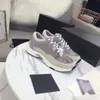 Velvet kalfsleer sneaker vintage suède schoenen reflecterende sneakers ontwerper luxe schoenkalfsleer casual topkwaliteit hardlopen trainers maat 35-46