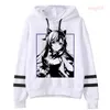 Игра Genshin Impact Account Hoodie Unisex Hu Tao Cosplay Whotherts Kawaii Manga Графическая толстовка уличной одежды. Случайные пуловки Y220713