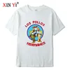 Xin yi Men S عالية الجودة T Shirt100 Cotton Breaking Bad Los Pollos Chicken Brothers Printed Casual Funny Tshirt Sale Tee Dirtts 220624