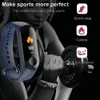 M3 Sport Smart Watch Smart Armband Herzfrequenzmesser Wasserdicht Armband Smartband Fitness Tracker Männer Frauen T500 X6 X7 T55 M16 PLUS HW12 W26 FK88 Serie 7