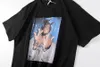 T shirt tee mężczyźni kobiety hip hop rap drukowane 1 najwyższej jakości koszulki z krótkim rękawem czarny biały