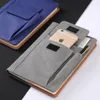 Notepads Business A5 Office Notepad Multi-functional Pocket Holder Account Book Imitation Cloth PU Leather Notebook Planner Accessories