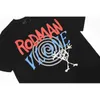 T-shirts pour hommes à la mode vlones étudiant T-shirt à manches courtes joueur masculin Rodman imprimer sport hip hop loose312p