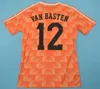 1988 Retro Soccer Jerseys 88 Van Basten 1997 1998 1994 Bergkamp 96 97 98 12 14 Gullit Rijkaard Davids 2000 2008 Holland Classic Shirt Kids Kit
