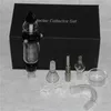 Rookaccessoires mini -glazen buizen met 10 mm 14 mm 18 mm titanium kwarts tip olieligeer concentraat dab rietje voor glazen bong