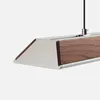 Pendelleuchten Wide Face Nordic Restaurant Licht Moderne minimalistische Büro Esstisch Bar Tagungsraum LED-Streifen