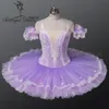 女性ジゼルパフォーマンスバレエチュチュ女の子アダルトバレリーナLilac Coppelia Platter Tutu Pancake CostMutumbt8964B