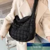 Winter Plush Crossbody Tote Bag Niche Advanced Texture down Large Capacity Versatile Dumpling Bag