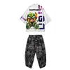 Herren Trainingsanzüge Konstellation Print Set Traditionelle japanische Kleidung Kimono Hosen Männer Retro Yukata Asiatische Mode Harajuku Hanfu JackeHerren