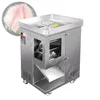 Machine à trancher la viande électrique en acier inoxydable 220V, type de bureau, coupe-viande