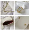 Frühling Sommer geprägte bauschige Lederkette Tasche COUSSIN PM Handtasche modische Umhängetaschen Cross-Body mit dem Riemen oben qual200T