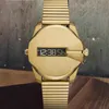 Lyxklockor f￶r m￤n Retro Vintage DZ Watch LEFD Gold Watch AAA Men armbandsur DZ1961 DZ1962 AAA Kvalitetsbatteriklockor