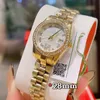 أزياء فاخرة سيدة مشاهدة أعلى ماركة مميزة Diamond Phetning Watches Watches 28mm Gold Sliver Wristwatches للنساء عيد ميلاد عيد الميلاد هدية عيد الأم هدية