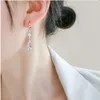 Gli orecchini allungano le prestazioni del diamante Dangle Chandelier Diamond t Luxury Designer Jewelry Bangle orologi Donna Uomo coppia moda Festa di nozze San Valentino