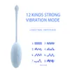 Ikoky Panties Vibrating Egg Wearabl Dildo Vibrator G-Spot Clitoris Stimulator Wireless 12 Speed Sexy Toys for Women