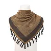 Szaliki Shemagh szalik taktyczny Army Tactics Desert ScarvesArab mężczyźni kobiety wietrzny wojskowy wiatroodporny piesze wycieczki Keffiyeh Head Neck ScarfScarves