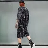 メンズトラックスーツヒップホップサマーメンズセット服2個ハーフスリーブTシャツショートパンツブラックホワイトコロルメン