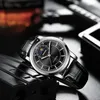 Relojes de pulsera Reloj mecánico automático de lujo para hombres Reloj de pulsera de fase lunar Hip Hop Relojes para hombres Reloj de oro masculino Hombre Relogio MasculinoWr