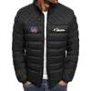 Winter Nieuwe Vespa Gedrukte Custom Made Solid Color Men Down Jacket Katoen Warm Dikke Comfortabele man Down Jackets Tops Coat