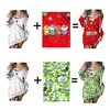 Kvinnors anpassade DIY Sexiga damer snör upp lång tröja Enkel och tunn remmarjacka 3D -tryckning 220704