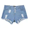 Korean 826# Summer Women Jeans Shorts Pants Super Short Night Club Women's Sexy High Waist Hole