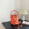 Secchio famoso The Borse Designer Handbag Crossbody Borse String Seckets Pu Multi Color High Quality 194 S