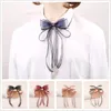 Spille Bowtic in tessuto di moda coreana per le donne Colletto della camicia stile college Spille Vestiti Cravatta Accessori per abiti bowknot