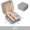 Boxes Portable Ladies Ring Earring Organizer Beautiful Travelling Young Girls Easy to Carry Jewelry Box