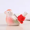 Creative Eau Oiseau Sifflet Argile Oiseaux En Céramique Glacé Chanson Chirps L'heure Du Bain Enfants Jouets Cadeau Fête De Noël Faveur Décoration De La Maison GCF14382