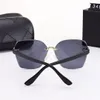 60 Мужские солнцезащитные очки мужские и женские универсальные нарезанные нарезанные очки для модельерного дизайнера УФ-доказательство высококачественного ремня.