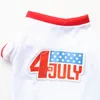 Dog Apparel Breathable Shirts Independence Day Dogs Shirt 4th of July Patriotic Puppy T-Shirts