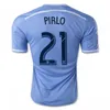 Camisa de futebol retrô da cidade de Nova York 15 16 nycfc David Villa Lampard Pirlo MIX Diskerud em casa camisa de futebol clássico vintage